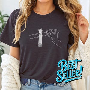 SpaceX Super Heavy Starship Booster Chopsticks Design Science Space T-Shirt NASA Boca Chica Starbase Space and Rocketry Lovers Unisex Shirt