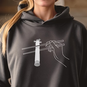 SpaceX Super Heavy Starship Booster Chopsticks Design Science Space NASA Boca Chica Starbase Space Rocketry Lovers Unisex Hoodie Sweatshirt