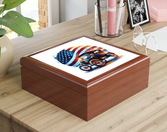 It's a Model American World Jewelry Box - Patriotic