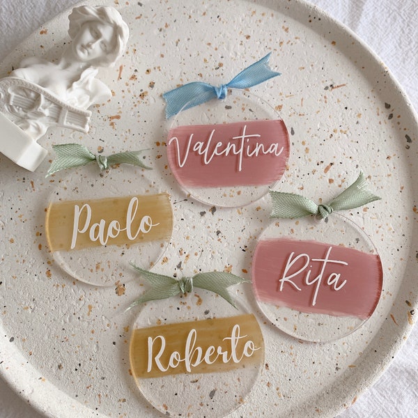 Personalized Name Tags, place card wedding,personalizzati,Nomi di luoghi per matrimoni,wedding tags,Wedding table,Plate Holder