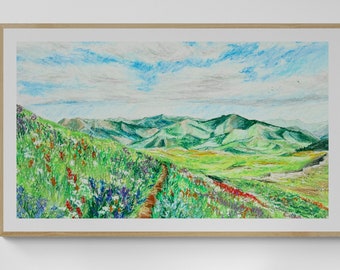 Frame TV - Descida da Montanha Timpanogos