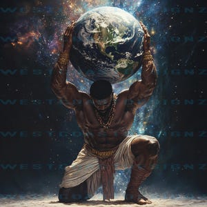 The Strong Shall Endure 1, Arte afroamericana, Immagini artistiche generate da Ai, JPEG, Alta risoluzione, 4500x4500px, Arte afro, Alta qualità