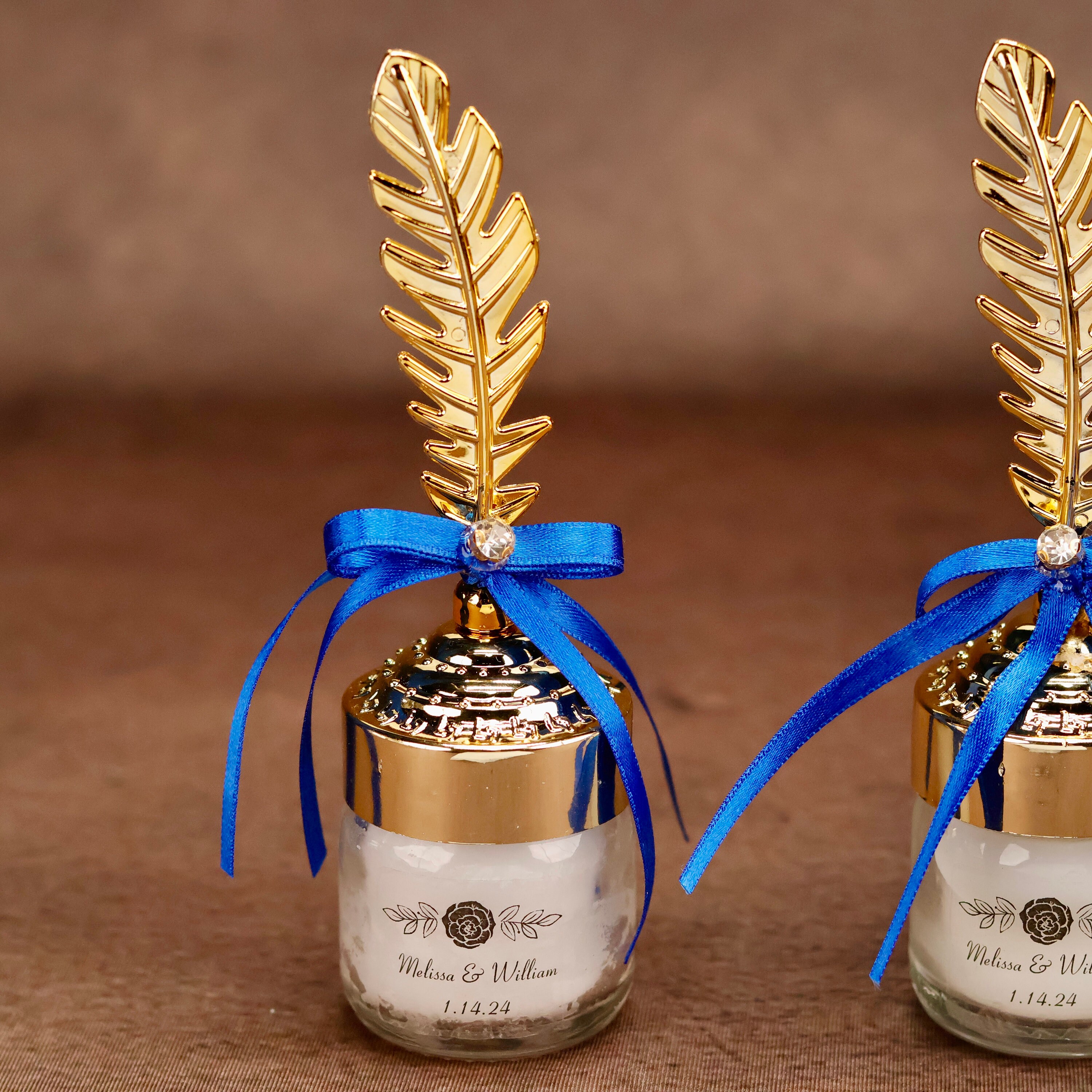 Candle Favors for Wedding, Bulk Gifts for Guests, Elegant Wedding ...