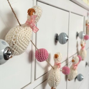 Silly Goose Crochet Garland Pattern image 4