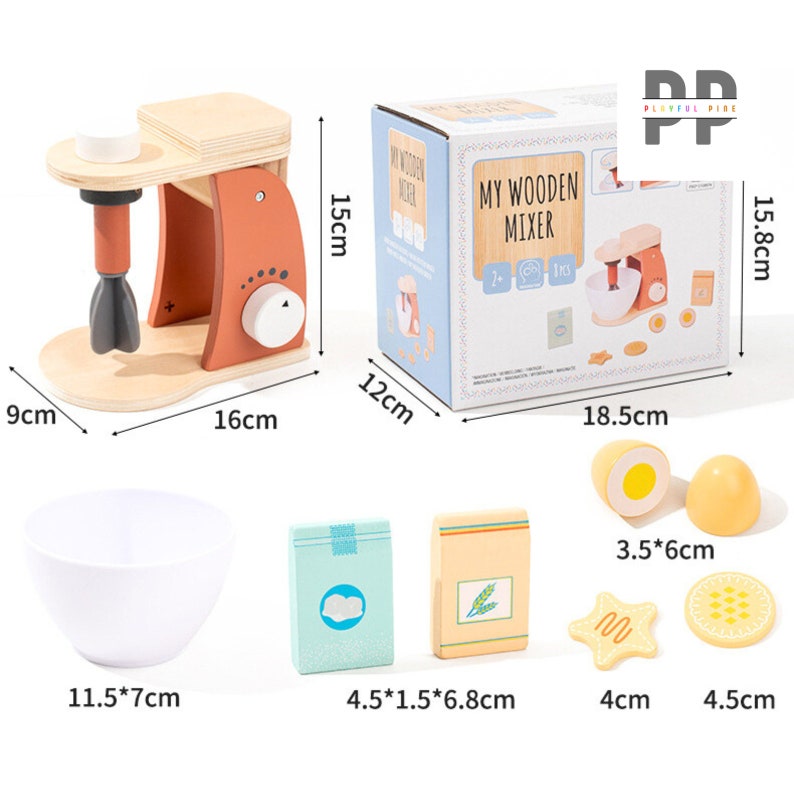 Children's Coffee Machine Kitchen Toys Wooden Montessori Toy Sets Kids Pretend Play, Cosplay Early Education Educational Toys Gifts zdjęcie 8