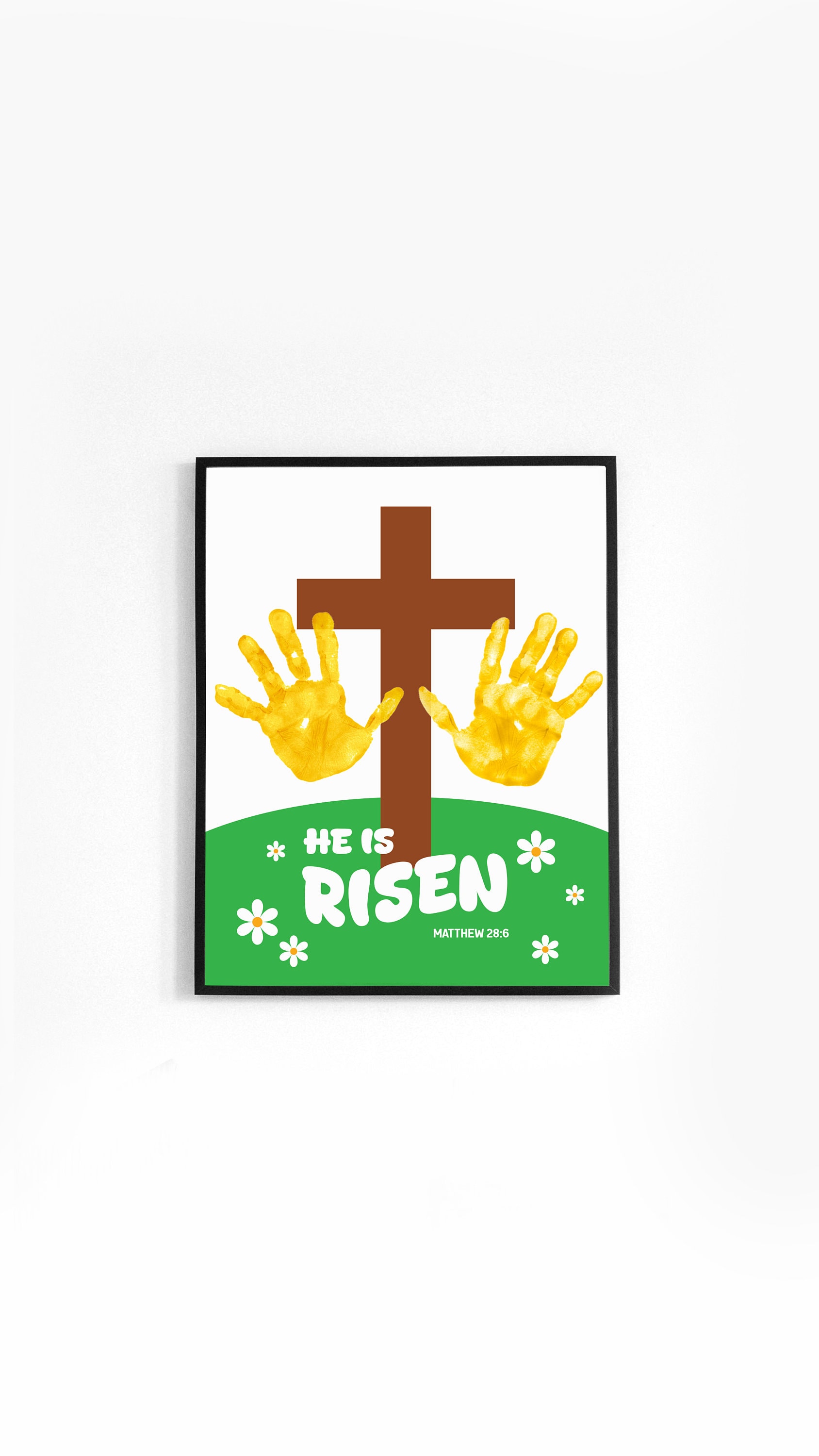 Printable Easter Handprint Art Craft for Kids | DIY Kids Easter Craft ...