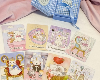 Authentic Dreaming Cat tarot sold by creator