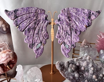 Charoite big butterfly wings (over 1kg)