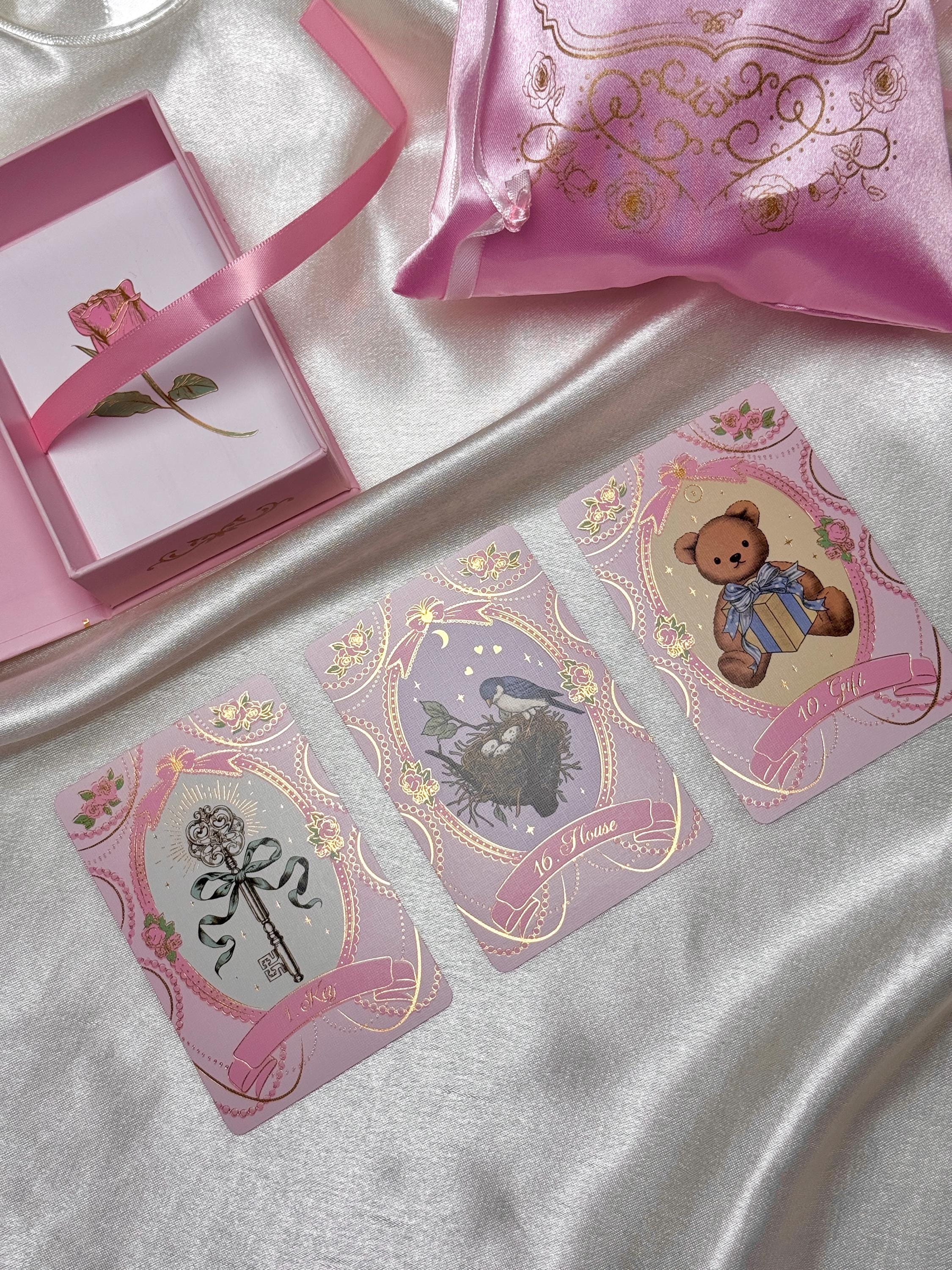 Authentic Rosebelle Oracle Deck 2nd Edition: Romantic Love Reading