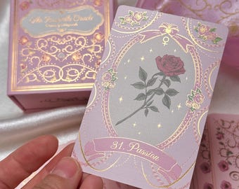 本物のローズベルオラクル、オラクルカード、タロットカード、レア