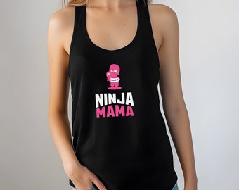 custom mama tanktop ninja mama birthday gift for mom