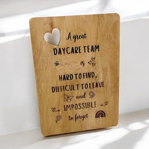 Trousse "Merci Crèche" Pour Puéricultrice - 100% Coton Bio - Dimensions 25 X 14 X 6 Cm - Cadeau Personnalisé