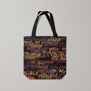 Stylische Tote Bag mit schönem Buchstaben Print, Wasserfeste Alltagstasche #552