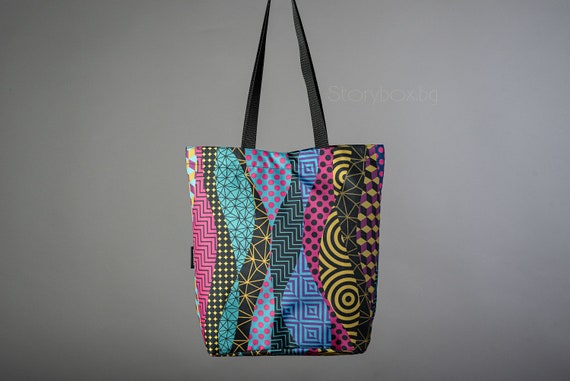 Colorful Tote Bag, Waterproof Tote