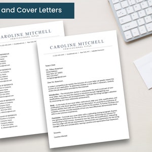 Modern ATS Friendly Resume Template Word and Pages Resume Template CV