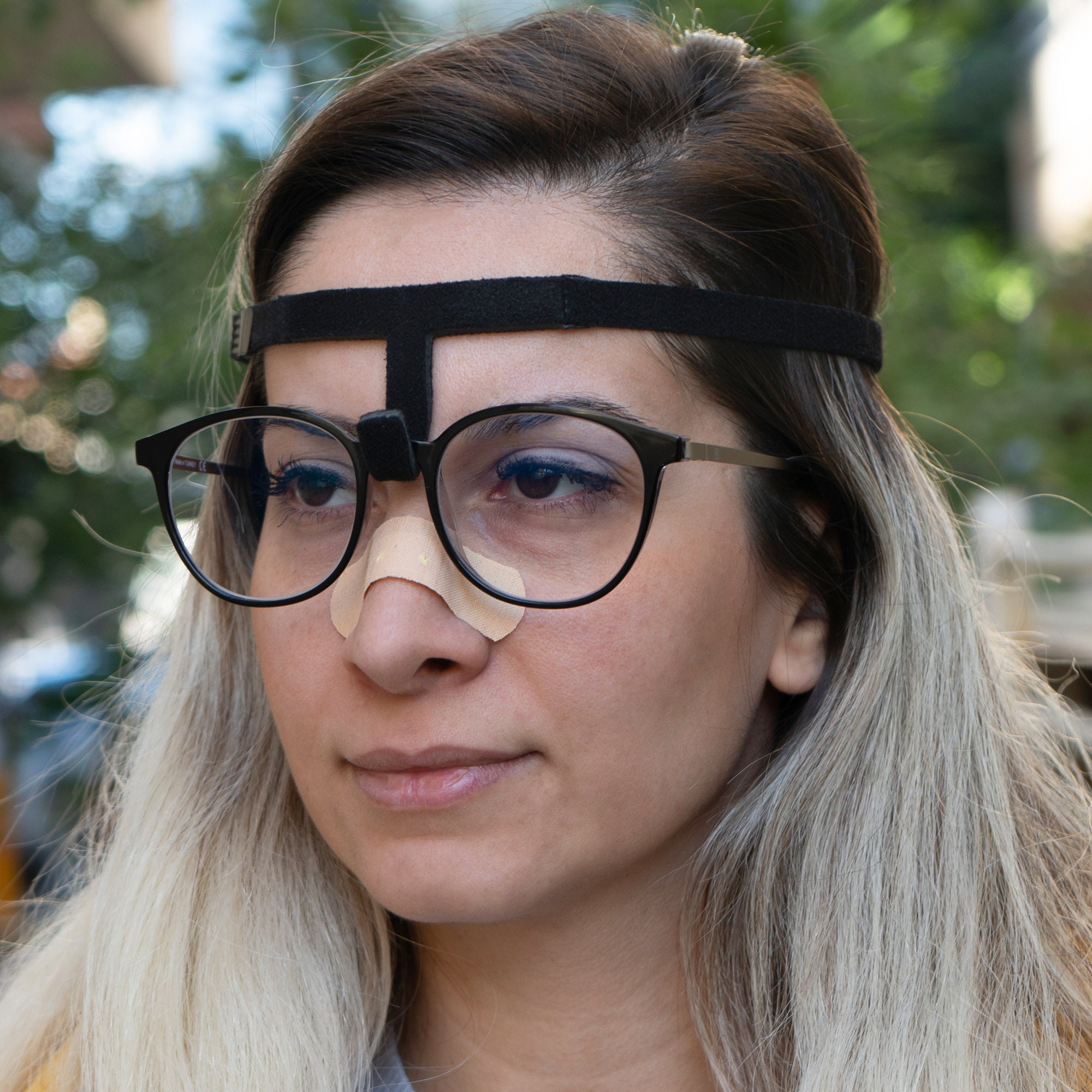 Customizable Eyeglasses Holder Nose Guard Glasses Suspension for