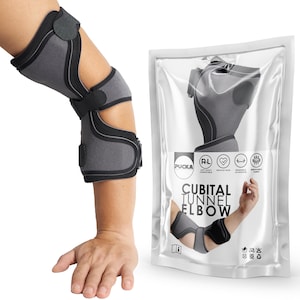 Elbow Brace Cubital Tunnel Syndrome Adjustable Elbow Splint Arm Ulnar Nerve Brace Support Tendonitis and Arthritis Immobilizer Stabilizer