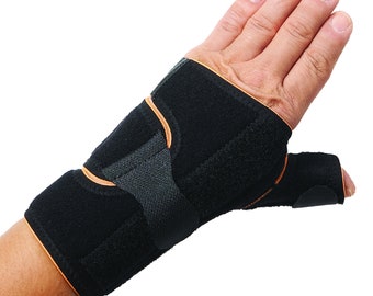 Pediatric Wrist Splint for Kids Left Right Hand Brace, Thumb Support Carpal Tunnel Hand Splint for Child&#39;s Broken Wrist Immobilizer Support