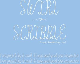 Handwritten font, Handwriting font, Handwritten Script, Wedding Font, cricut font, crafting font, Calligraphy Script, Lettering Deco, swirl