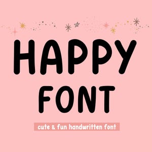 Cute handwriting font for digital note taking, Canva Font, Procreate Font, Goodnotes, Cricut DIY, planner font, student font, Student Notes