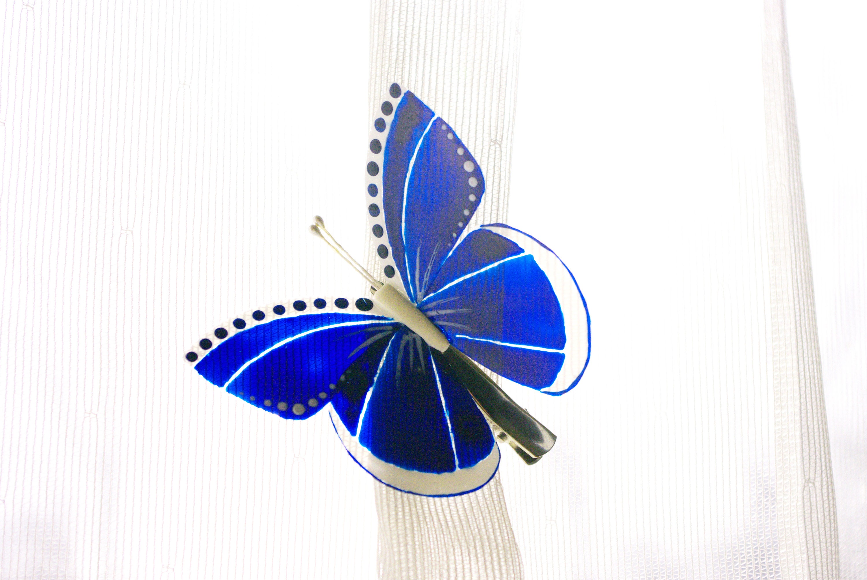 Butterfly Suncatcher Hair Clip Bridal Shower Favor Acetate Sheet