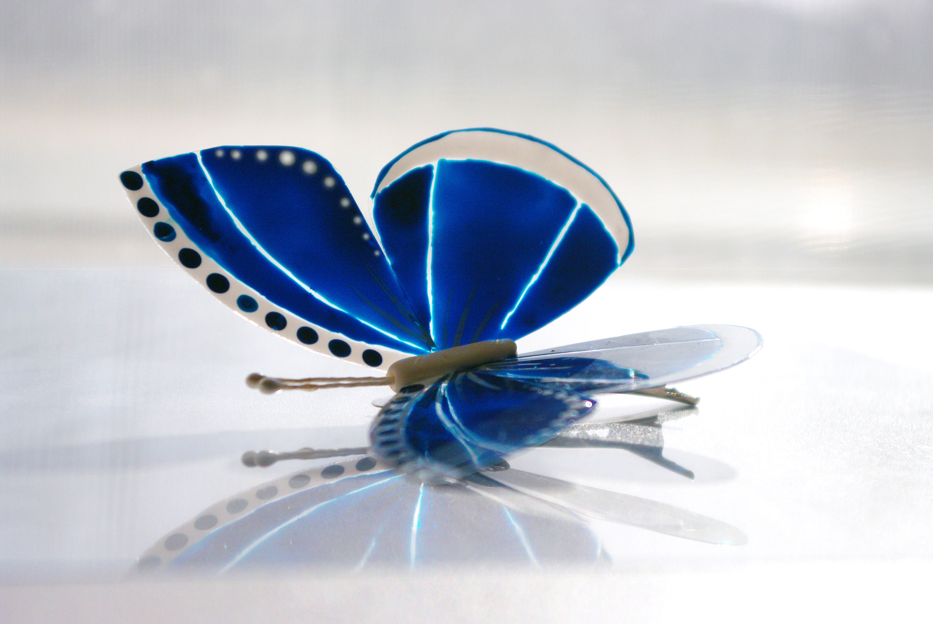 Butterfly Suncatcher Hair Clip Bridal Shower Favor Acetate Sheet