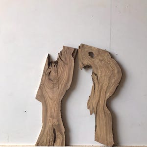 Epoxy Resin Wood Olive  Root Slice Wood Raw Edge Resin Handmade Turkish Wood Planks Live Edge  Wood  Root Plate Olive Wood Flooring