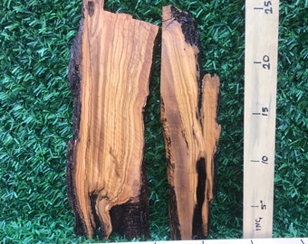 Unique Wood slice wood Raw Edge Resin Handmade Turkish Wood Planks Live Edge Plate Unfinished Wood 2pcs Plank 27.5"x15"x1.16"inches