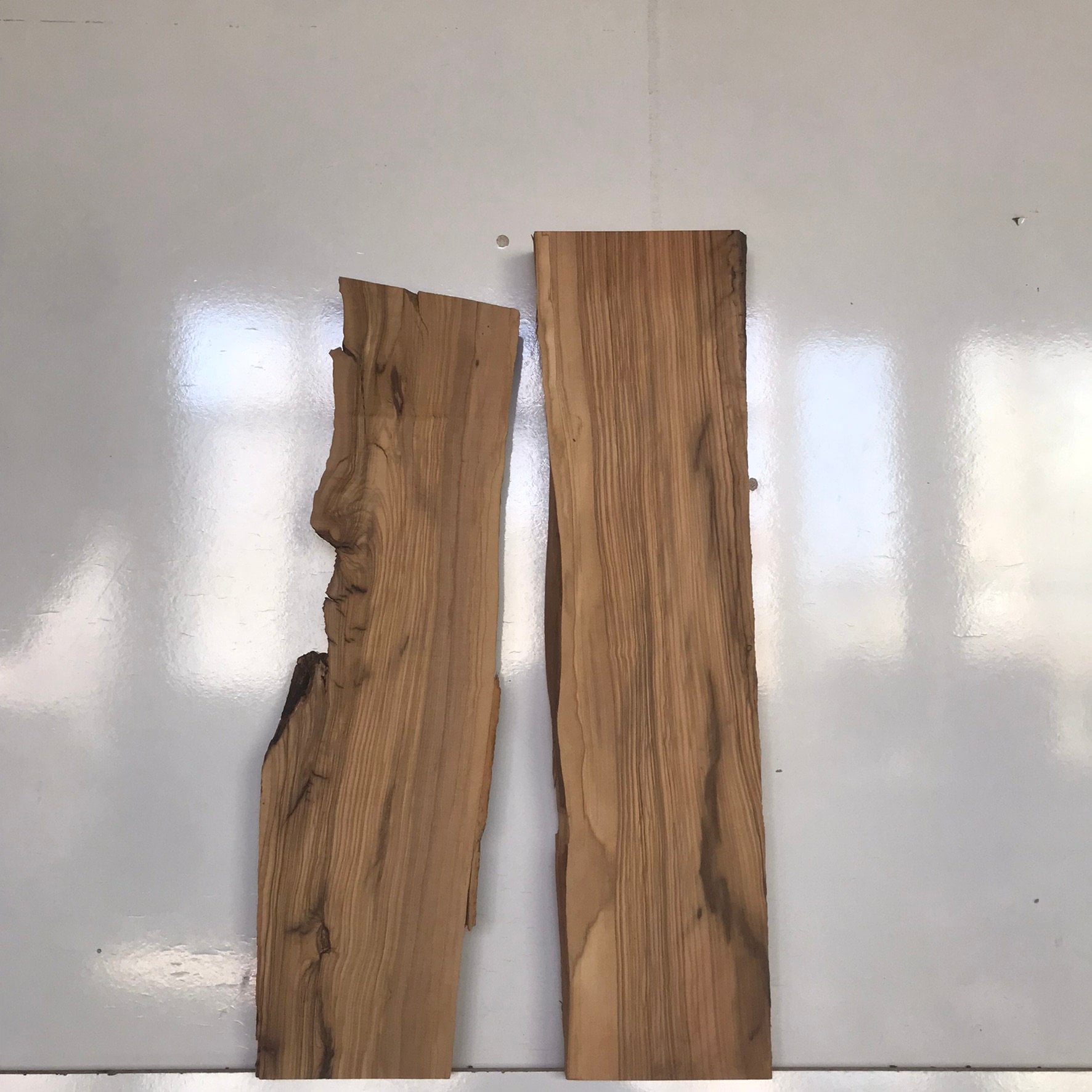 Unique Wood slice wood Raw Edge Resin Handmade Turkish Wood Planks Live Edge Plate Unfinished Wood 2pcs Plank           19"x9"x1,37"inches