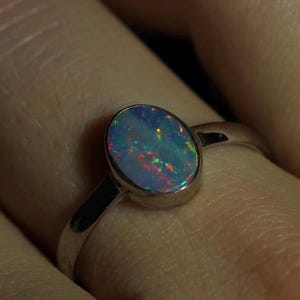 Australian Opal Ring Size 7