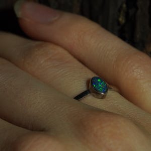 Australian Opal Ring Size 6