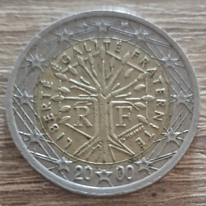 2 euros França 2000
