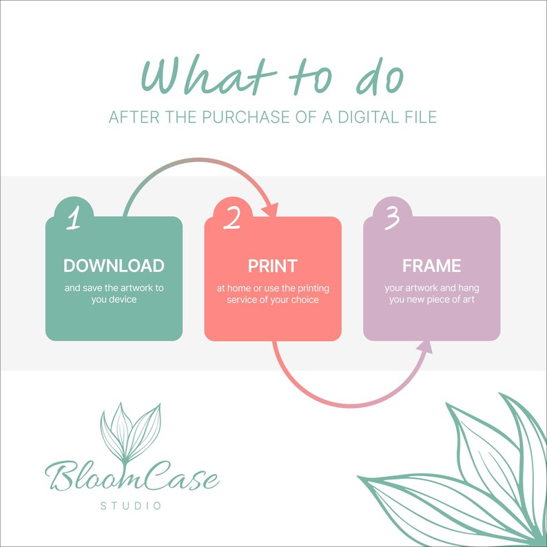 Pink Lotus Painting Large Flower Print Printable Digital Wall Art for