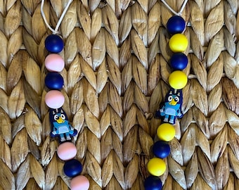 Bluey Pacifier Clips/key chains