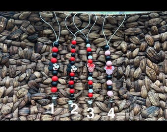 DISNEY PACIFIER CLIPS/ Key chains