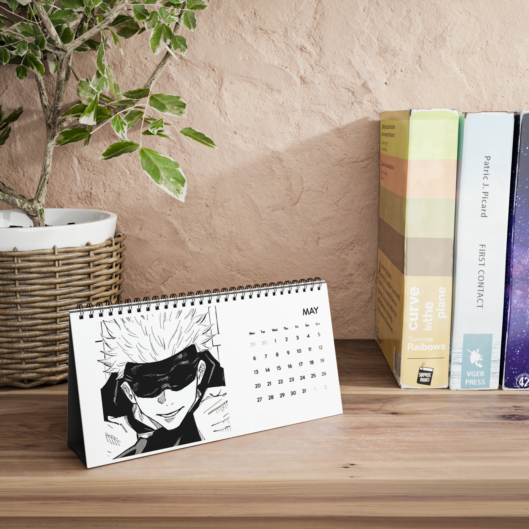 Jujutsu Kaisen 2024 Calendar Anime Merch JJK Etsy