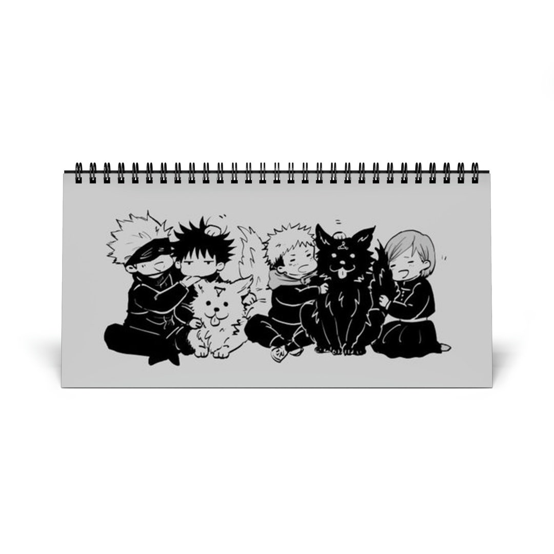 Jujutsu Kaisen 2024 Calendar Anime Merch JJK Etsy