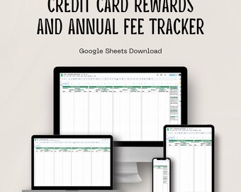 Credit Card Tracker | ADHD Resources | Autism Resources