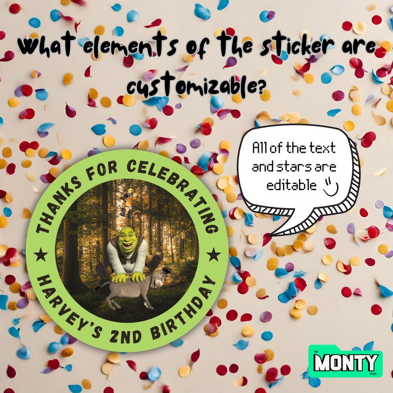 Ultimate Shrek Party Bundle Printables | Customizable Shrek Birthday Decor - Etsy