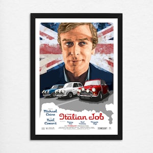 The Italian Job (1969 - Alternative Film Poster - Mini Cooper