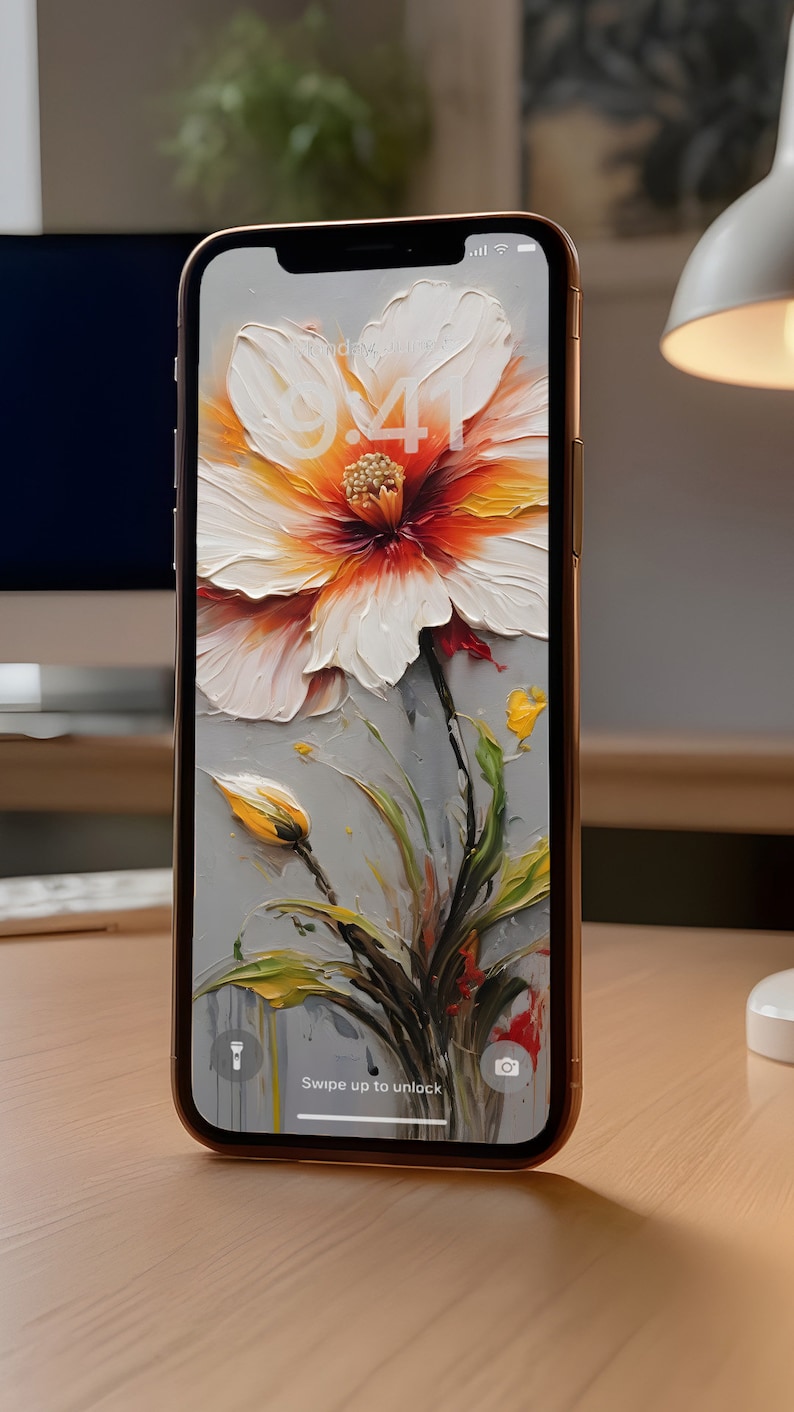 Melting Flower 4k Wallpaper - Etsy