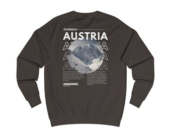 Austria Sweatshirt Innsbruck | Alpes-themed | Austria inspired Sweatshirt| Travel Sweater | Mountain Design