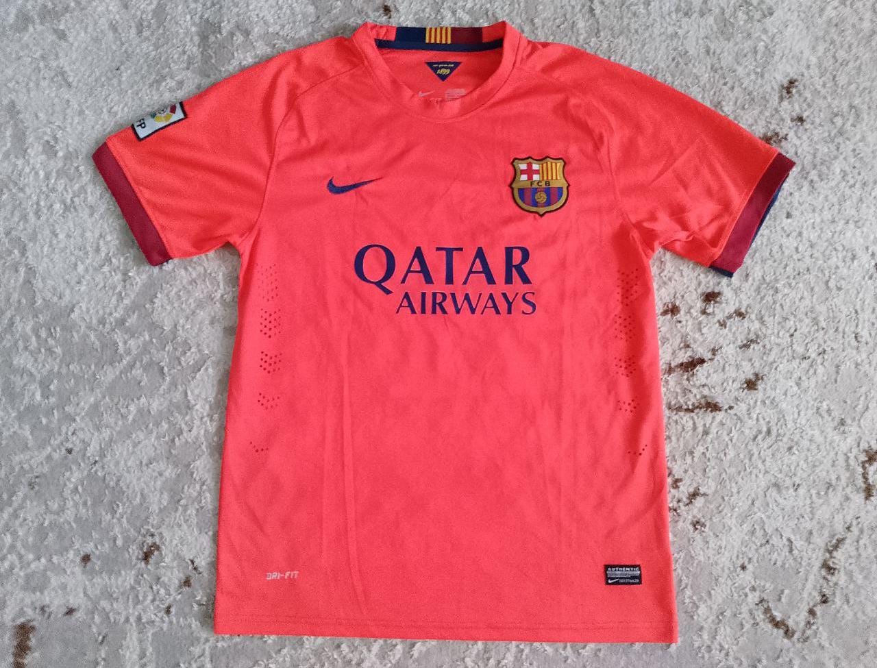 Nike FC Barcelona Jersey Neymar 2014/15 Orange Away Men