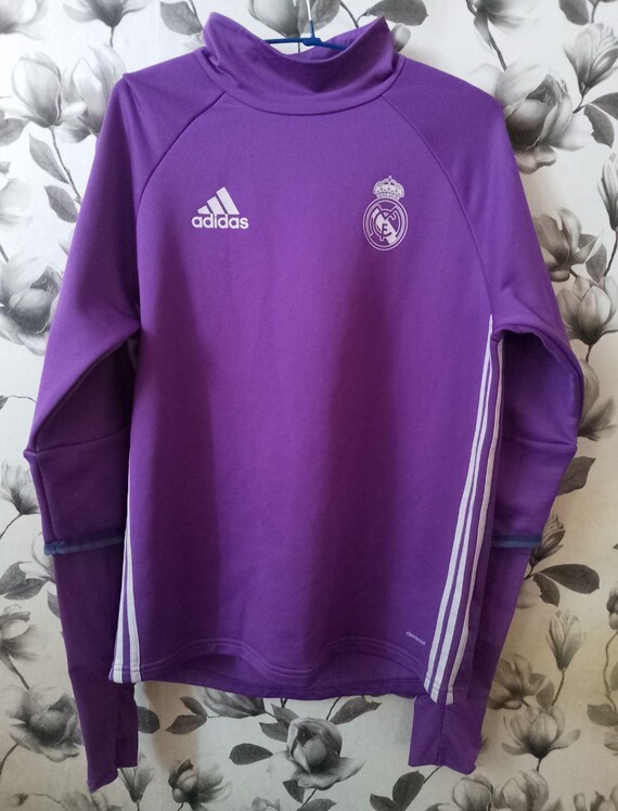 Real Madrid Adidas 2016 2017 Football Training Soccer Sweatshirt Size M Etsy