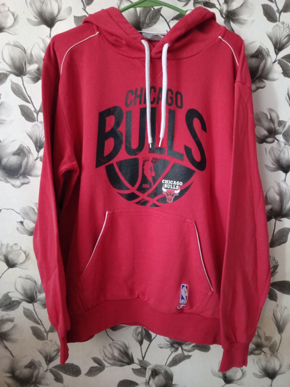 Hoodie Cream Chicago Bulls Essential Men's NBA Fleece Pullover