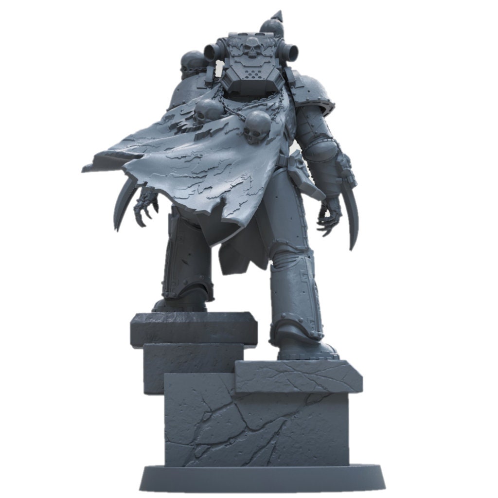 Custom Miniature Konnrradd Primarch 3d Printed, Official Game Scale ...