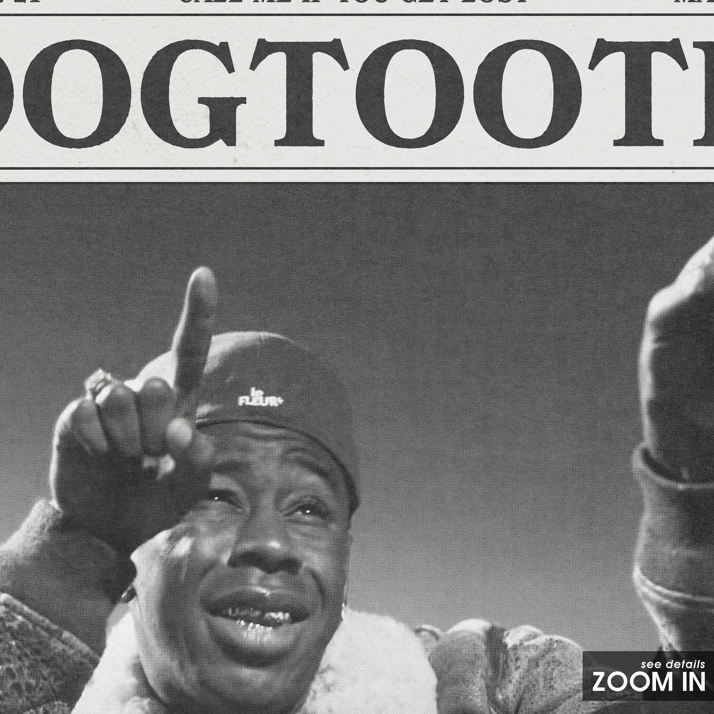 Tyler, the Creator Retro Newspaper Print, DOGTOOTH Poster, DOGTOOTH