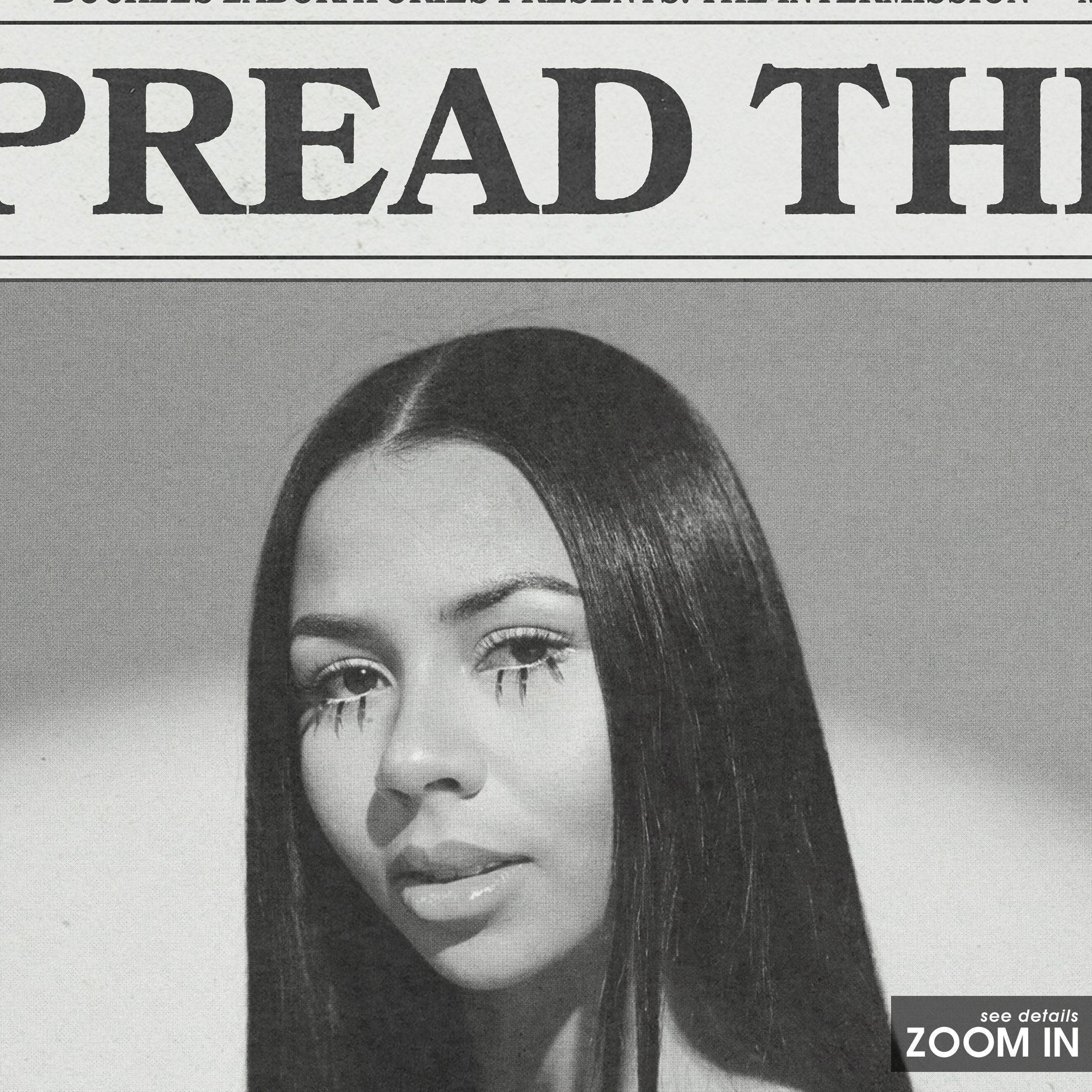 Mariah the Scientist Newspaper Print, Spread Thin Poster, Lyrics Print