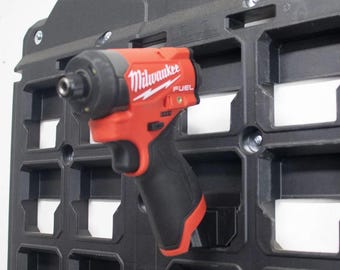 Milwaukee M12 Packout Tool Holder | Vertical Storage Mount