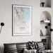 Doha City Map Print | Doha Poster | Wall Art | Geographic Print ...